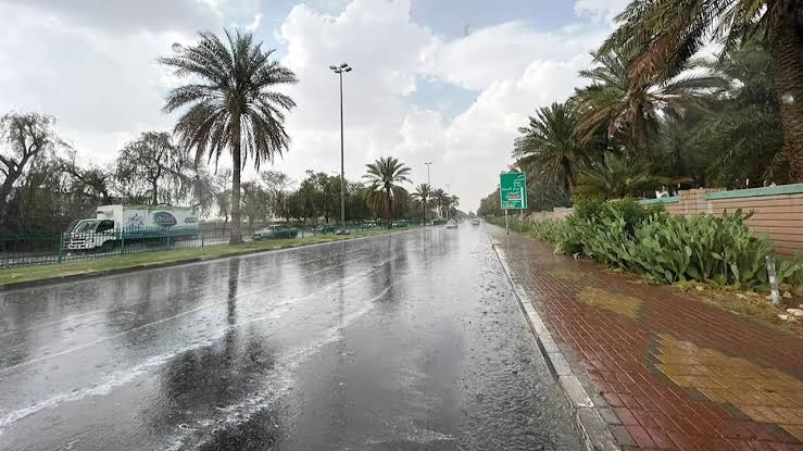 خريطة الأمطار بالسعودية